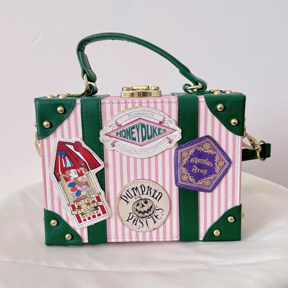 NWOT Harry Potter Honeydukes Suitcase Crossbody Bag